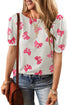 Print Bubble Sleeve Tee